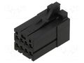 Connector: wire-board; plug; Dynamic D-2100; female; PIN: 8; 5A TE Connectivity 1-1318119-4