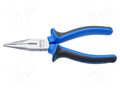 Pliers; half-rounded nose,elongated; 140mm; 506/1BI UNIOR UNIOR-607874