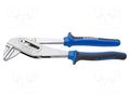 Pliers; adjustable; Pliers len: 240mm; Max jaw capacity: 42mm UNIOR UNIOR-615032