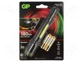 Torch: LED; 30lm,150lm; Ø26x163mm; IPX4; DISCOVERY GP C33BE-FB1