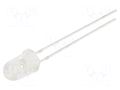 LED; orange; 5mm; 750÷1120mcd; 30°; Front: convex; 1.8÷2.2VDC OPTOSUPPLY OSO5PA5A31A-1MA