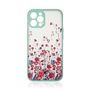 Design Case for iPhone 12 Pro flower case light blue, Hurtel 5907769343681 5907769343681