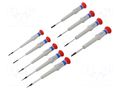 Precision; slot; 9pcs; Screwdriver: precision-set KING TONY KT-32209MR