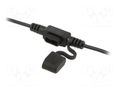 Fuse holder; 11mm; 20A; Leads: cables; -40÷85°C; 58V OPTIFUSE LPM-01B-14B