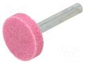 Grindingstone; Ø: 25mm; Ø: 6mm; aluminium oxide; Mounting: rod 6mm PG PROFESSIONAL PG-MD.006