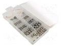 Balls set; bearing steel; 470pcs. YATO YT-06680