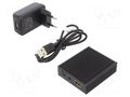 HDMI extender; HDCP 2.2,HDMI 2.0; black; 10m Goobay HDMI-EXT-02