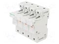 Fuse base; 14x51mm; for DIN rail mounting; 50A; Poles: 3+N SCHNEIDER ELECTRIC A9GSB750