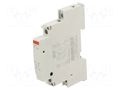 Relays accessories: auxiliary contacts; NC + NO; 18x58x85mm ABB E299-11