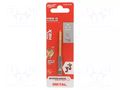 Drill bit; for metal,impact; Ø: 4.2mm; Holder: E6,3mm; 1/4"; 6.3mm Milwaukee MW-48894709