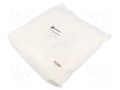 Cleaning cloth: cloth; dry; 230x230mm; polyester; ISO 5; white Techspray TCH-2355-100
