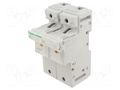 Fuse base; for DIN rail mounting; Poles: 2 SCHNEIDER ELECTRIC A9GSB292