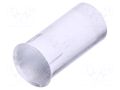 Fiber for LED; Ø3.3mm; L: 6mm; round; Front: flat; straight; PLPC3 BIVAR PLPC3-6MM