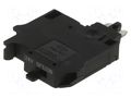 Fuse base; fuse: 5x20mm; black; Features: light indicator SCHNEIDER ELECTRIC NSYTRASF520B