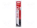 Hacksaw blade-set; metal; 150mm; 24teeth/inch; 5pcs. Milwaukee MW-48005186