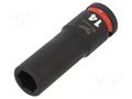 Socket; 6-angles,socket spanner,impact; HEX 14mm; 1/2"; long Milwaukee MW-4932480332