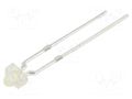 LED; white cold; 1.8mm; 2180÷3000mcd; 15°; Front: convex; THT OPTOSUPPLY OSW54K7311F