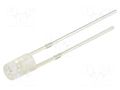 LED; yellow; 3mm; 220÷300mcd; 100°; Front: flat; 1.9÷2.4VDC OPTOSUPPLY OSY5PA3HA1F