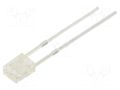 LED; yellow; rectangular; 2x3.2x4.15mm; 120÷180mcd; 120°; 5mA OPTOSUPPLY OSY5PA7BC1F