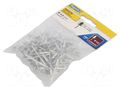 Rivet; aluminium; Rivet diam: 4mm; L.rivet: 12mm; 100pcs. RAPID RAP-4/12-100