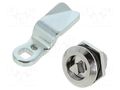 Lock; cast zinc; 30mm; Key code: T7; Features: without key ELESA+GANTER GN115-DK-30