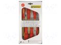 Insulated; Phillips,slot; 6pcs; Screwdriver: insulated-set PROXXON PR22630