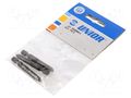 Screwdriver bit; Pozidriv®; PZ2; Overall len: 50mm; 3pcs. UNIOR UNIOR-602523