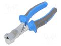Pliers; end,cutting; 160mm; 455/1BI UNIOR UNIOR-609192