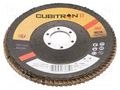 Flap grinding wheels; Ø: 125mm; Øhole: 22.23mm; Granularity: 80 3M 3M-7100011569
