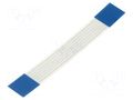 FFC tape; Cores: 6; Tape ph: 1mm; L: 51mm; 60V MOLEX MX-15267-0203