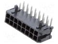 Connector: wire-board; socket; male; PIN: 16; Micro-Fit 3.0; THT MOLEX MX-43045-1601