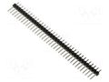 Connector: pin strips; pin header; male; PIN: 36; straight; THT HARWIN M20-9993646