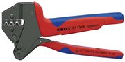 KNIPEX 97 43 66 Crimp System Pliers MC4® & MC4® EVO2 for exchangeable crimping dies for MC4® Multi-Connect connectors (up to 6 mm²) with multi-component handles burnished 200 mm 97 43 66 4003773087779