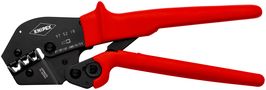 KNIPEX 97 52 18 Crimping Pliers for two-hand operation with non-slip plastic coating burnished 250 mm 97 52 18 4003773026839