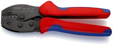 KNIPEX 97 52 38 SB PreciForce Crimping Pliers with multi-component handles burnished 220 mm 97 52 38 SB 4003773052630