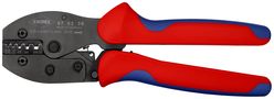 KNIPEX 97 52 38 SB PreciForce® Crimping Pliers with multicomponent handles burnished 220 mm 97 52 38 SB 4003773052630