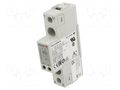 Relay: solid state; Ucntrl: 20÷275VAC,24÷190VDC; 25A; 24÷264VAC CARLO GAVAZZI RGS1A23A25KKE