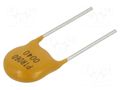 Fuse: PTC polymer; 400mA; Imax: 40A; THT; PTR060V; bag EATON/BUSSMANN PTR060V0040-BK