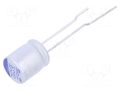 Capacitor: hybrid; THT; -55÷125°C; Body dim: Ø8x9.5mm; 220uF; 25VDC SAMWHA YG1E227M0809MPF