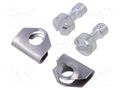 connector KIT, SCREW RETAINER AMPLIMITE, TE Connectivity 1857211-1