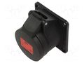 Connector: AC supply 3-phase; socket; female; 16A; 400VAC; IP54 PCE 314-6X