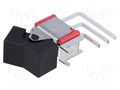 ROCKER; SPDT; Pos: 2; ON-ON; 2A/250VAC; 5A/28VDC; black; none TE Connectivity 1-1571986-1