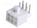 Connector: wire-board; socket; male; Mini Universal MATE-N-LOK TE Connectivity 1-770969-0