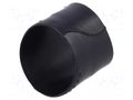 Heat shrink boot; glueless,angular; 18mm; black; -75÷150°C TE Connectivity 222A121-25-0