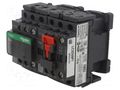 Contactor: 3-pole reversing; NO x3; Auxiliary contacts: NC + NO SCHNEIDER ELECTRIC LC2D09P7