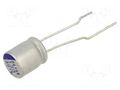 Capacitor: hybrid; THT; -55÷125°C; Body dim: Ø8x9.5mm; 150uF; 35VDC SAMWHA YL1V157M0809MPF