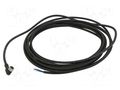 Cable: for sensors/automation; M8; PIN: 4; angled; 5m; plug; 75VDC TELEMECANIQUE SENSORS XZCP1041L5