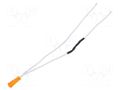 Indicator: LED; recessed; yellow; 220VDC; 220VAC; Ø6mm; cables COMELUX 9SLTB06SQ3GL