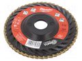 Flap grinding wheels; Ø: 125mm; Granularity: 60; 22.22mm Milwaukee MW-4932472232