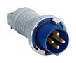 CONN, MAIN PLUG, 3P4W, 60A, 250V, BLUE 2CMA100364R1000